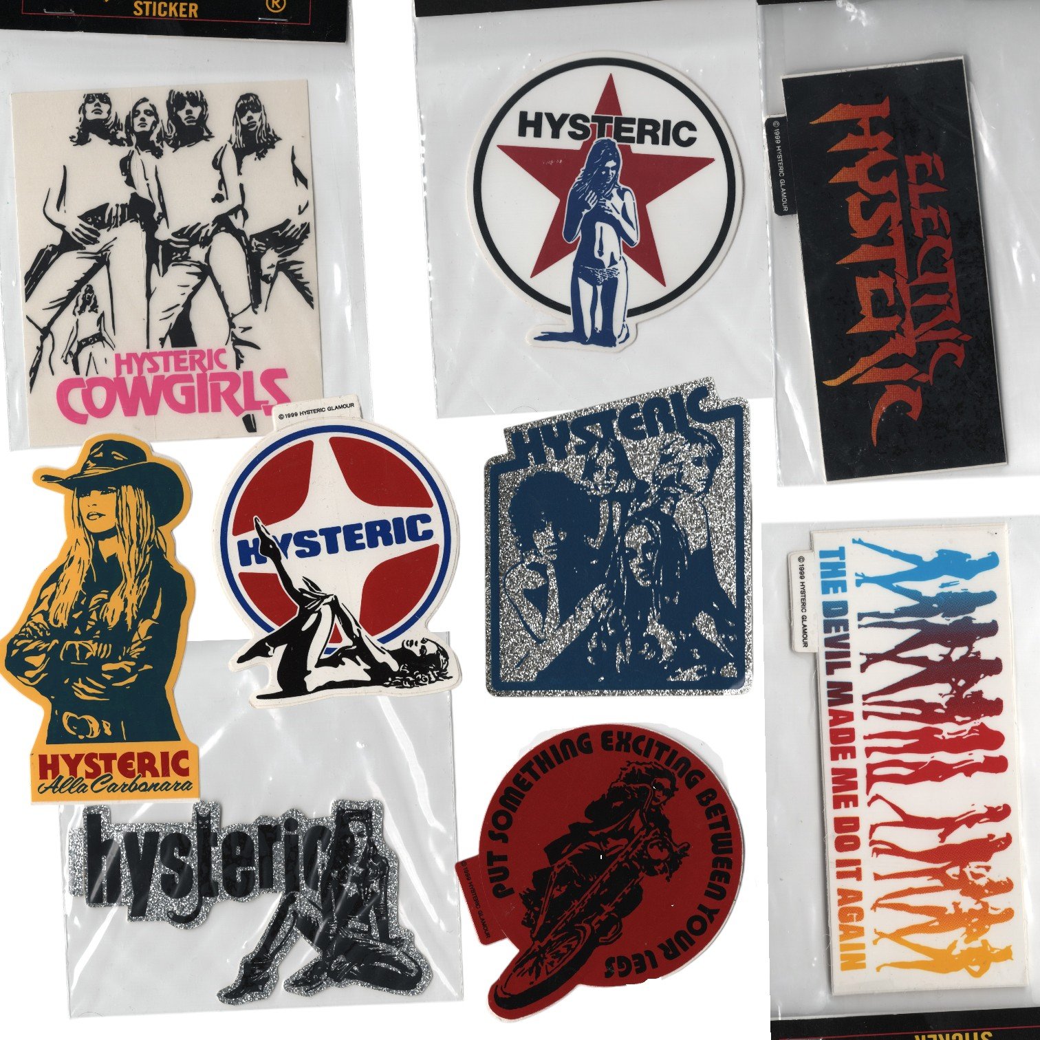 hysteric glamour stickers | Anne Hero